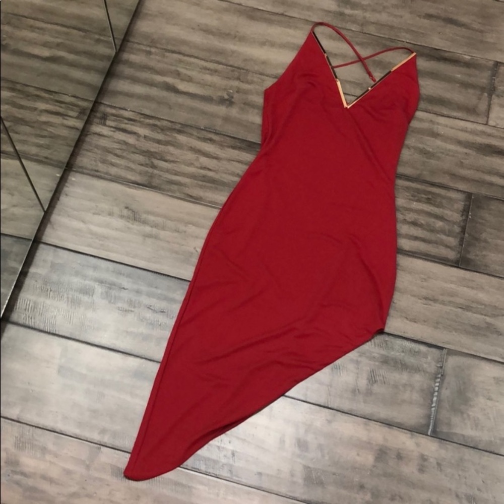 BEBE Red Dress